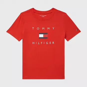 Футболка Tommy Hilfiger Kids' Logo, красный