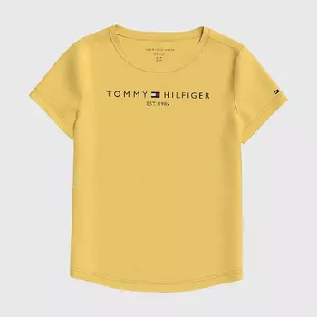 Футболка Tommy Hilfiger Kids' Logo, желтый