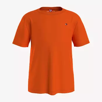 Футболка Tommy Hilfiger Kids' Solid, ярко-оранжевый