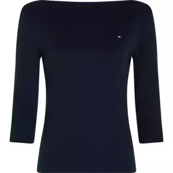Футболка Tommy Hilfiger New Cody Slim 3/4 sleeve, синий