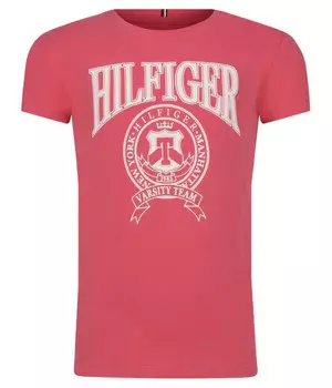 Футболка Tommy Hilfiger Regular Fit, розовый