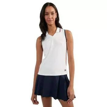 Футболка Tommy Hilfiger V-neck Tank Polo, белый