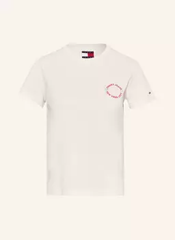Футболка Tommy Jeans, экрю
