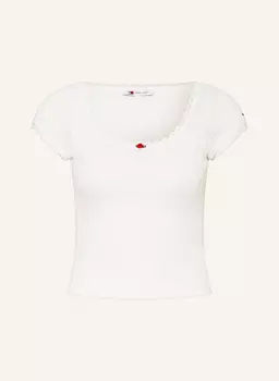 Футболка Tommy Jeans, экрю