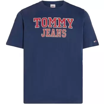 Футболка Tommy Jeans Big And Tall Tj Logo, синий
