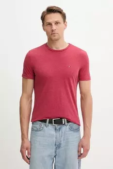 Футболка Tommy Jeans, бордовый