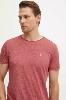 Футболка Tommy Jeans, бордовый