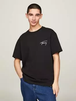 Футболка TOMMY JEANS, черный