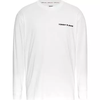 Футболка Tommy Jeans Classic Linear Chest, белый