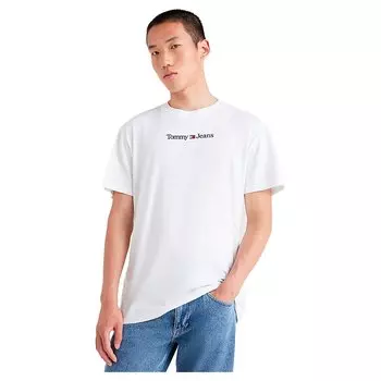 Футболка Tommy Jeans Classic Linear Logo, белый