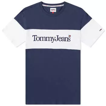 Футболка Tommy Jeans Classic Serif Linear Block Tee