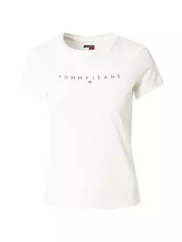 Футболка Tommy Jeans Curve Shirt, белый