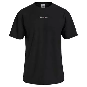 Футболка Tommy Jeans D2 Tiny Linear, черный