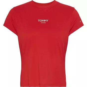 Футболка Tommy Jeans Essential Logo 1, красный