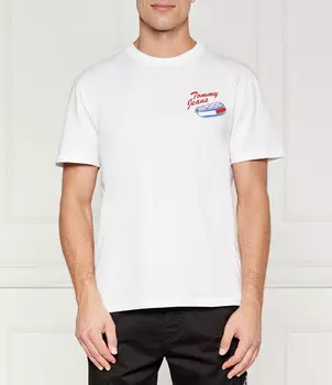 Футболка Tommy Jeans FUN NOVELTY Regular Fit, белый