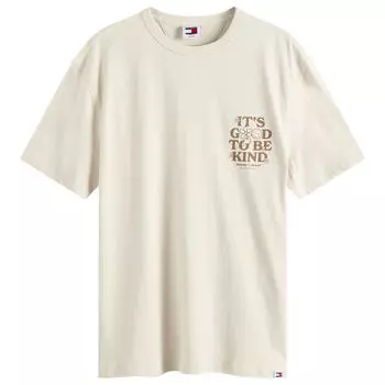 Футболка Tommy Jeans Funghi T-Shirt, цвет Newsprint