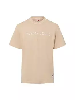 Футболка Tommy Jeans, коричневый