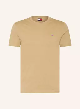 Футболка Tommy Jeans, коричневый