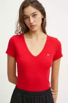 Футболка Tommy Jeans, красный