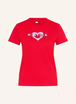 Футболка Tommy Jeans, красный