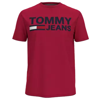 Футболка Tommy Jeans Lockup, красный