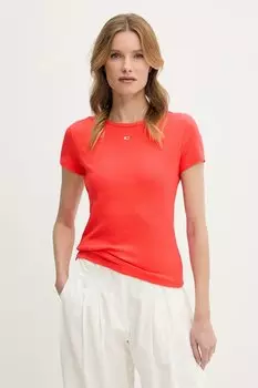 Футболка Tommy Jeans, оранжевый