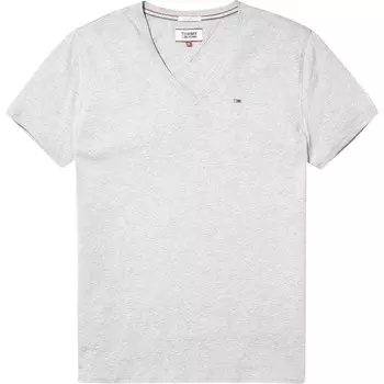Футболка Tommy Jeans Original V-Neck, серый