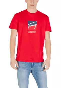 Футболка Tommy Jeans, red