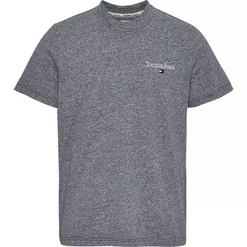 Футболка Tommy Jeans Reg Heathered Slub, серый