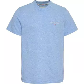Футболка Tommy Jeans Reg Heathered Slub, синий