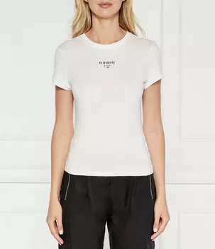 Футболка Tommy Jeans Regular Fit, белый