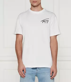 Футболка Tommy Jeans Regular Fit, белый