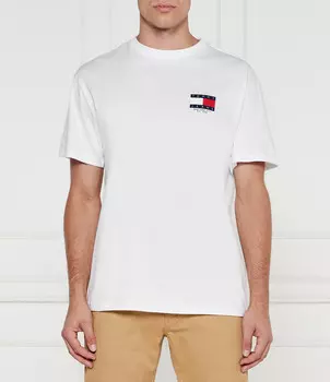Футболка Tommy Jeans Regular Fit, белый