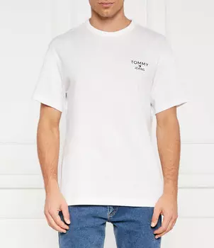 Футболка Tommy Jeans Regular Fit, белый