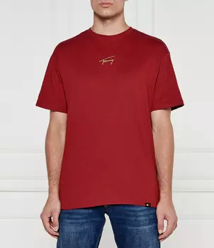 Футболка Tommy Jeans Regular Fit, красный