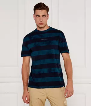 Футболка Tommy Jeans Regular Fit, темно-синий