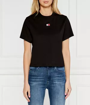 Футболка Tommy Jeans с логотипом, черный