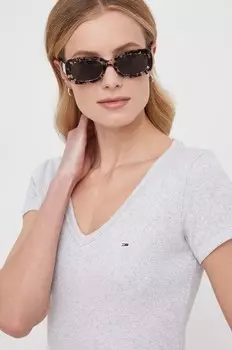 Футболка Tommy Jeans, серый