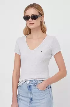 Футболка Tommy Jeans, серый