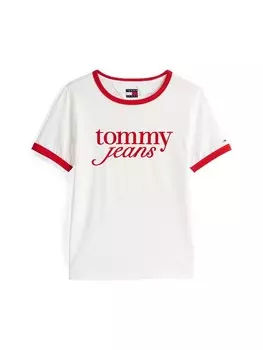 Футболка Tommy Jeans Shirt, белый