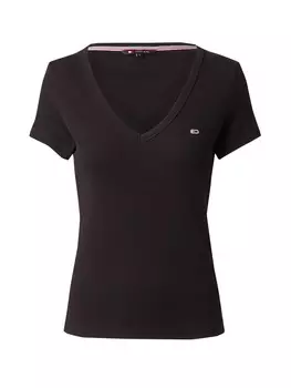 Футболка Tommy Jeans Shirt Essential, черный