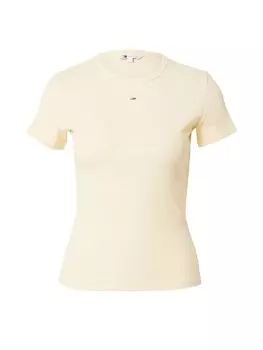 Футболка Tommy Jeans Shirt ESSENTIAL, цвет light yellow