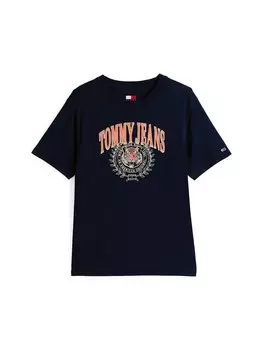 Футболка Tommy Jeans Shirt, морской синий