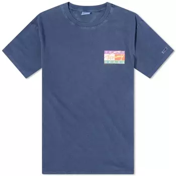 Футболка Tommy Jeans Signature Pop Flag, синий