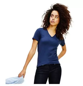 Футболка Tommy Jeans Skinny Stretch, синий