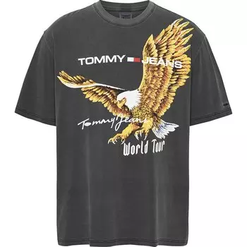 Футболка Tommy Jeans Skt Vintage Eagle, серый