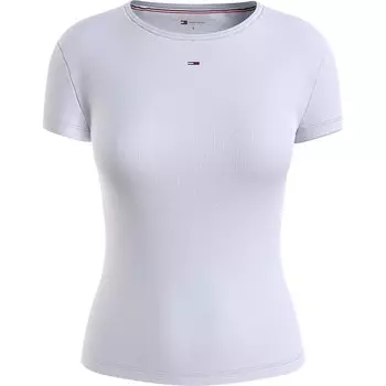 Футболка Tommy Jeans Slim Essential Ext, белый