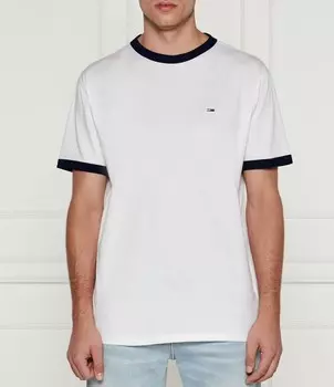 Футболка Tommy Jeans Slim Fit, белый