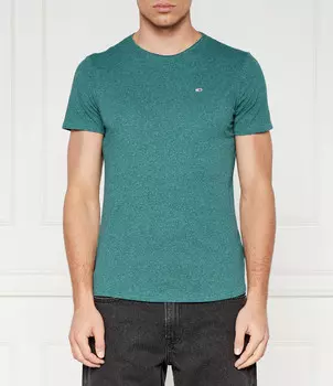 Футболка Tommy Jeans Slim Fit, цвет mare