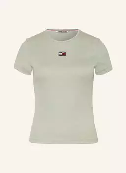 Футболка TOMMY JEANS, светло-зеленый